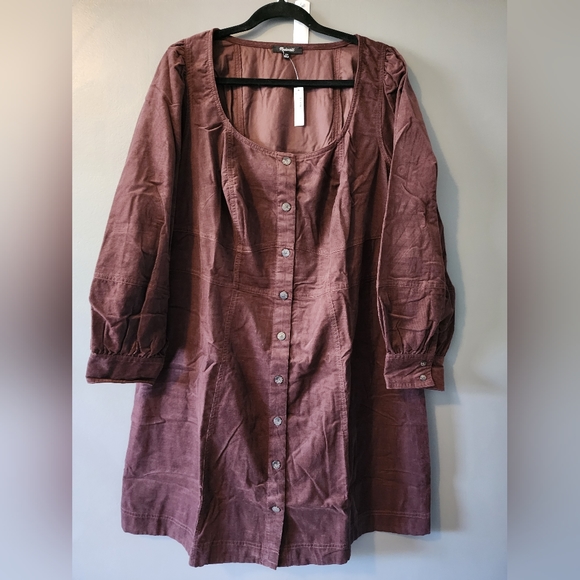 Madewell Dresses & Skirts - MADEWELL CORDUROY DRESS